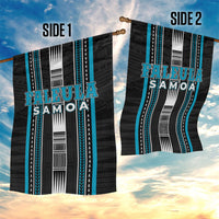 Faleula Samoa Garden Flag Samoan Tribal Pattern
