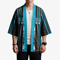 Personalised Faleula Samoa Kimono Samoan Tribal Pattern LT05 - Polynesian Pride