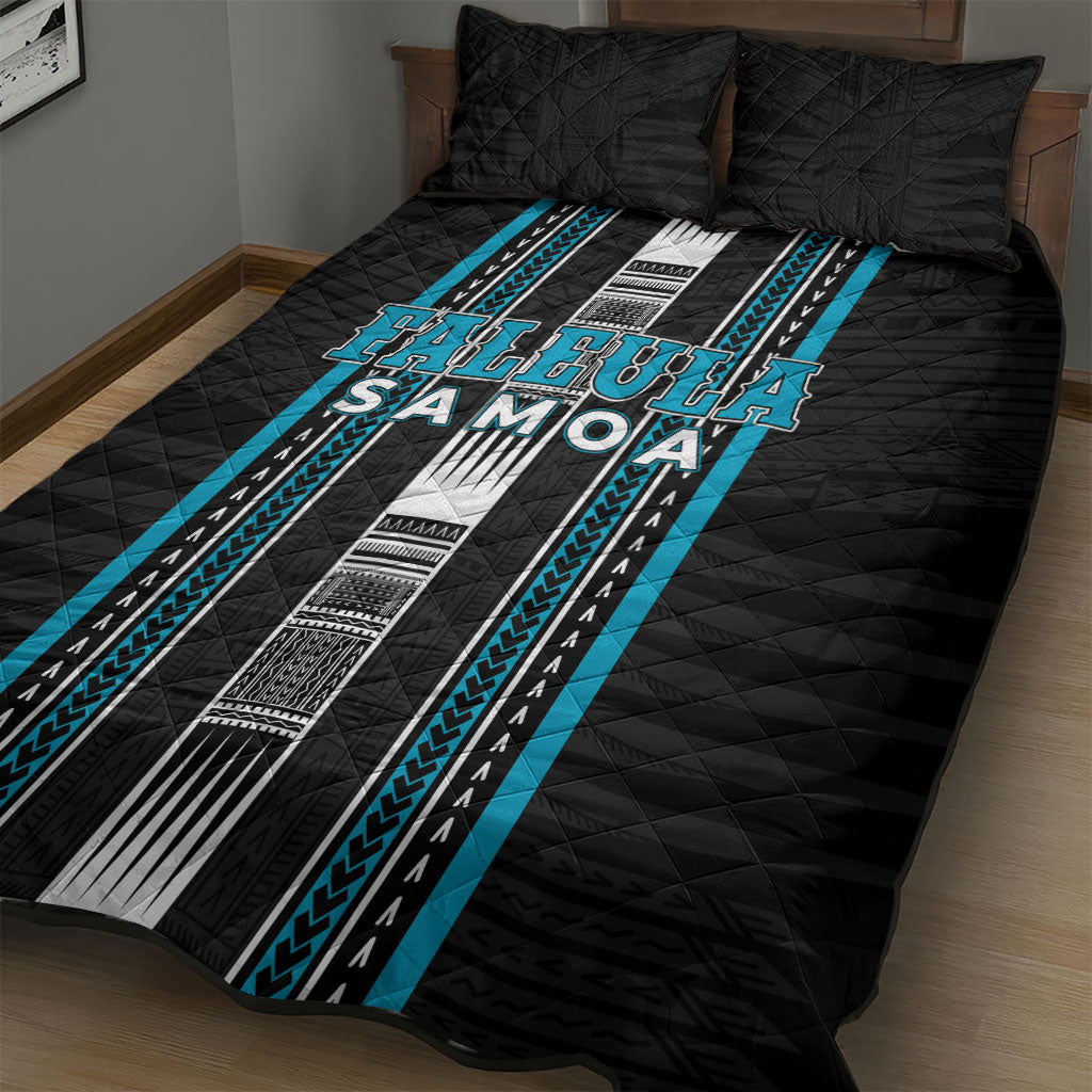 Faleula Samoa Quilt Bed Set Samoan Tribal Pattern