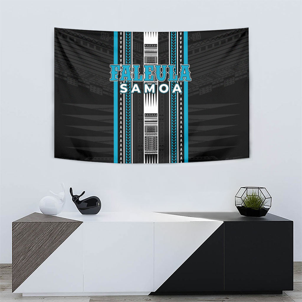 Faleula Samoa Tapestry Samoan Tribal Pattern LT05 - Polynesian Pride