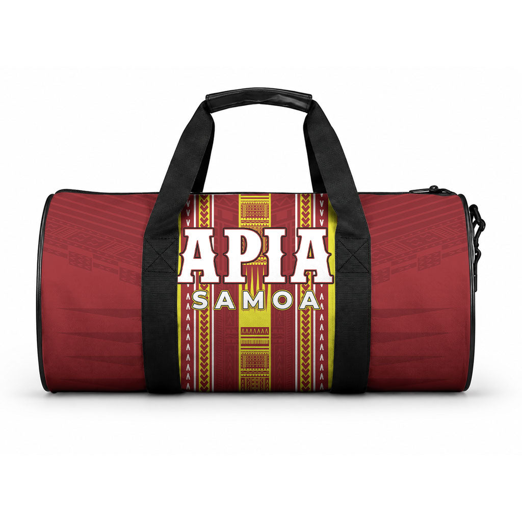 Apia Samoa Duffle Bag Samoan Tribal Pattern