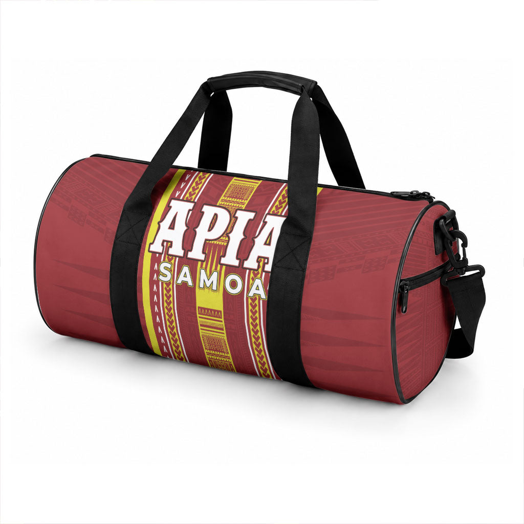 Apia Samoa Duffle Bag Samoan Tribal Pattern