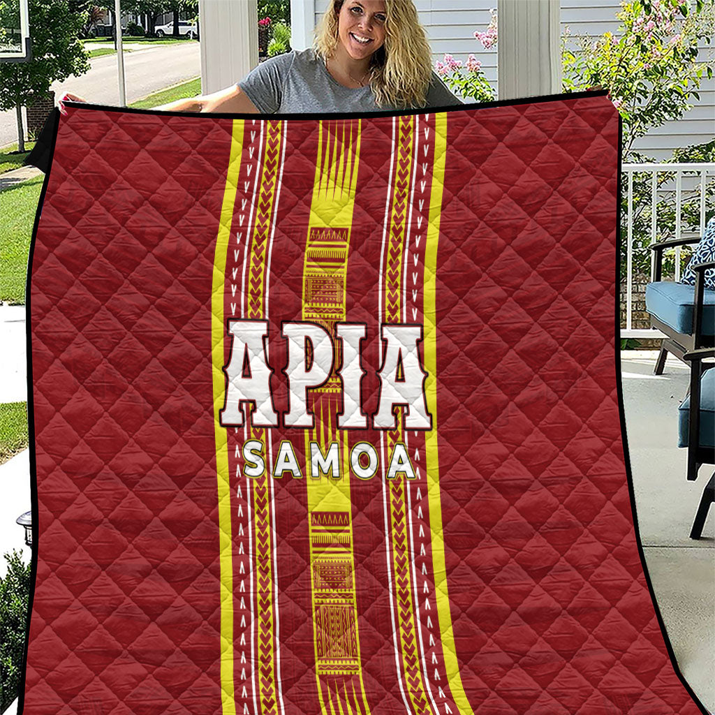 Apia Samoa Quilt Samoan Tribal Pattern