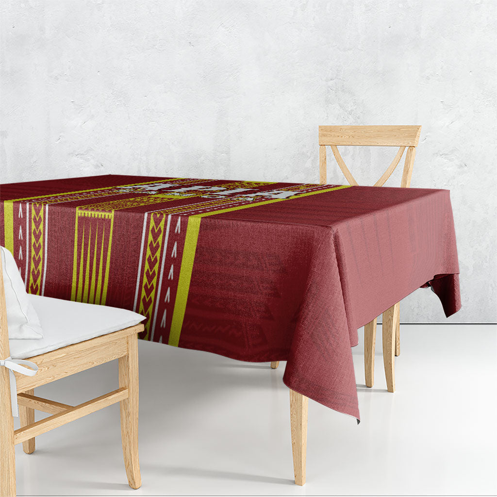 Apia Samoa Tablecloth Samoan Tribal Pattern LT05 - Polynesian Pride