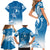 FSM Yap Constitution Day Family Matching Short Sleeve Bodycon Dress and Hawaiian Shirt Polynesian Batoids LT05 - Polynesian Pride