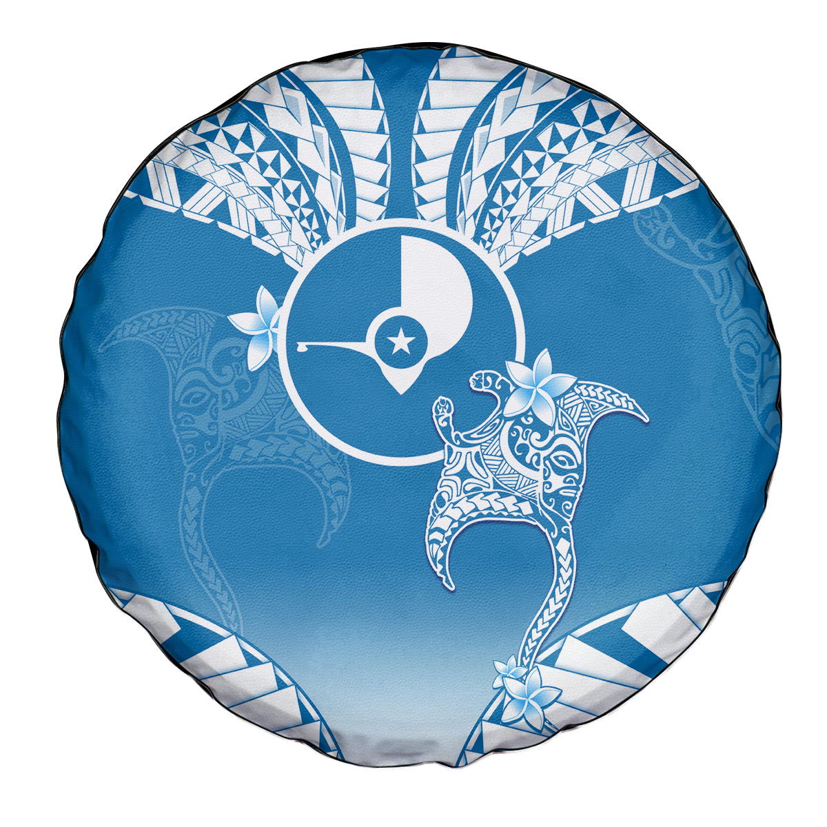 FSM Yap Constitution Day Spare Tire Cover Polynesian Batoids LT05 - Polynesian Pride