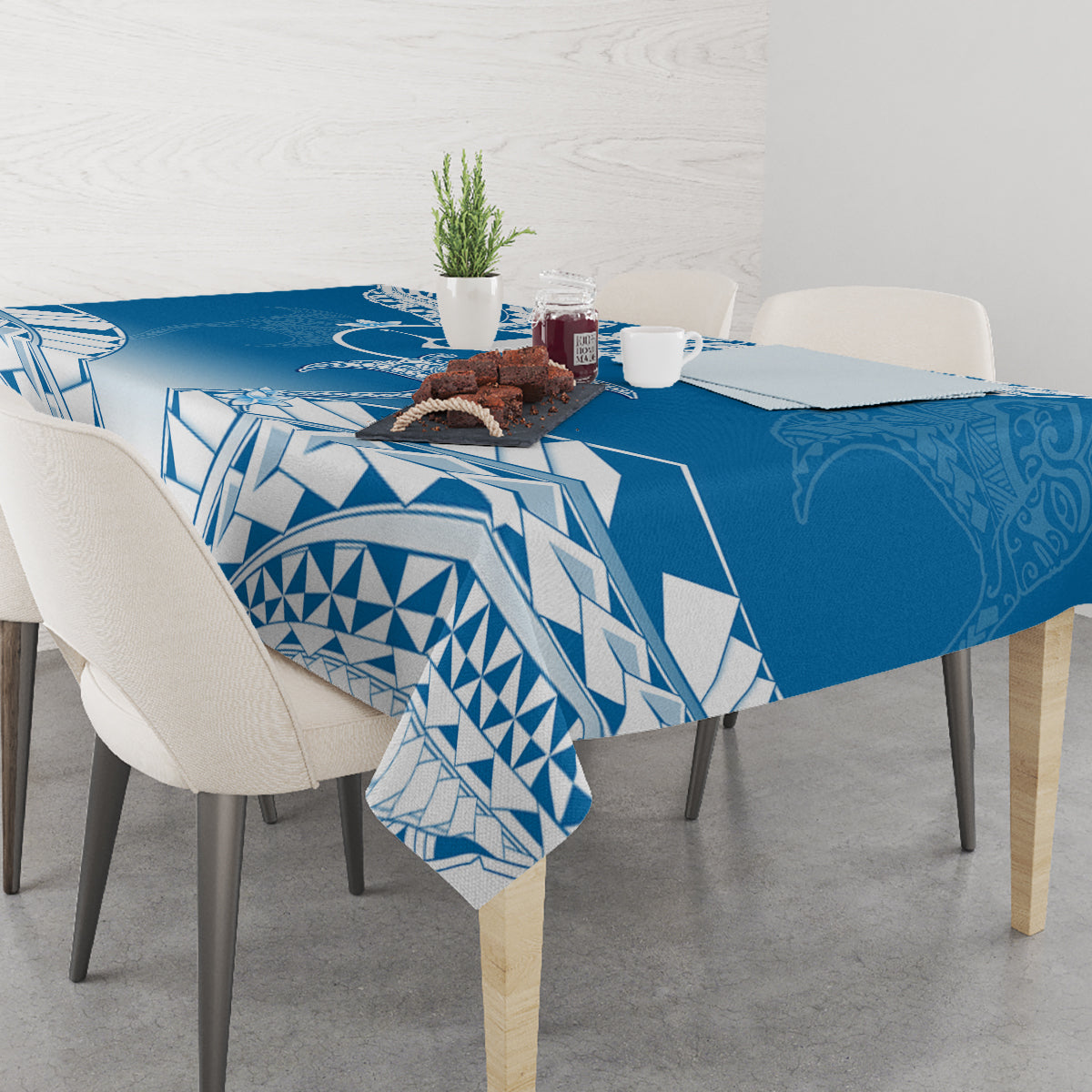 FSM Yap Constitution Day Tablecloth Polynesian Batoids LT05 - Polynesian Pride