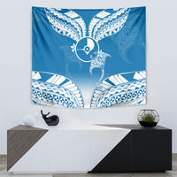 FSM Yap Constitution Day Tapestry Polynesian Batoids LT05 - Polynesian Pride