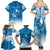 Personalised FSM Yap Constitution Day Family Matching Summer Maxi Dress and Hawaiian Shirt Polynesian Batoids LT05 - Polynesian Pride