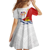 Personalised Kiribati Human Rights Day Family Matching Tank Maxi Dress and Hawaiian Shirt Polynesian Style LT05 - Polynesian Pride