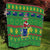 Cook Islands Christmas Quilt Santa Coat Of Arms Meri Kiritimiti LT05 - Polynesian Pride