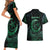 Personalised Polynesia Couples Matching Short Sleeve Bodycon Dress and Hawaiian Shirt With Islam Crescent And Star LT05 - Polynesian Pride