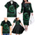 Personalised Polynesia Family Matching Off Shoulder Long Sleeve Dress and Hawaiian Shirt With Islam Crescent And Star LT05 - Polynesian Pride