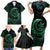 Personalised Polynesia Family Matching Short Sleeve Bodycon Dress and Hawaiian Shirt With Islam Crescent And Star LT05 - Polynesian Pride