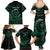 Personalised Polynesia Family Matching Summer Maxi Dress and Hawaiian Shirt With Islam Crescent And Star LT05 - Polynesian Pride