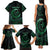 Personalised Polynesia Family Matching Tank Maxi Dress and Hawaiian Shirt With Islam Crescent And Star LT05 - Polynesian Pride