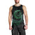 Personalised Polynesia Men Tank Top With Islam Crescent And Star LT05 - Polynesian Pride