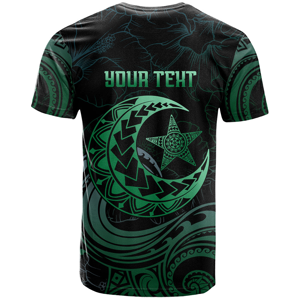 Personalised Polynesia T Shirt With Islam Crescent And Star LT05 - Polynesian Pride
