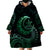 Personalised Polynesia Wearable Blanket Hoodie With Islam Crescent And Star LT05 - Polynesian Pride