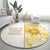 Polynesia Round Carpet Bahai Faith Symbol LT05 - Polynesian Pride