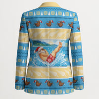 New Zealand Christmas Blazer Have A Kiwi Manu-Mas LT05 - Polynesian Pride