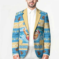 New Zealand Christmas Blazer Have A Kiwi Manu-Mas LT05 - Polynesian Pride