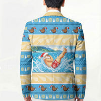 New Zealand Christmas Blazer Have A Kiwi Manu-Mas LT05 - Polynesian Pride