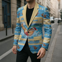 New Zealand Christmas Blazer Have A Kiwi Manu-Mas LT05 - Polynesian Pride