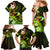 Personalised Hawaii Humuhumu Reef Triggerfish Family Matching Mermaid Dress and Hawaiian Shirt Reggae With Plumeria LT05 - Polynesian Pride