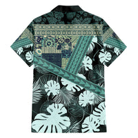 Hawaii Plant Kalo Family Matching Tank Maxi Dress and Hawaiian Shirt Hawaiian Tapa Pattern LT05 - Polynesian Pride