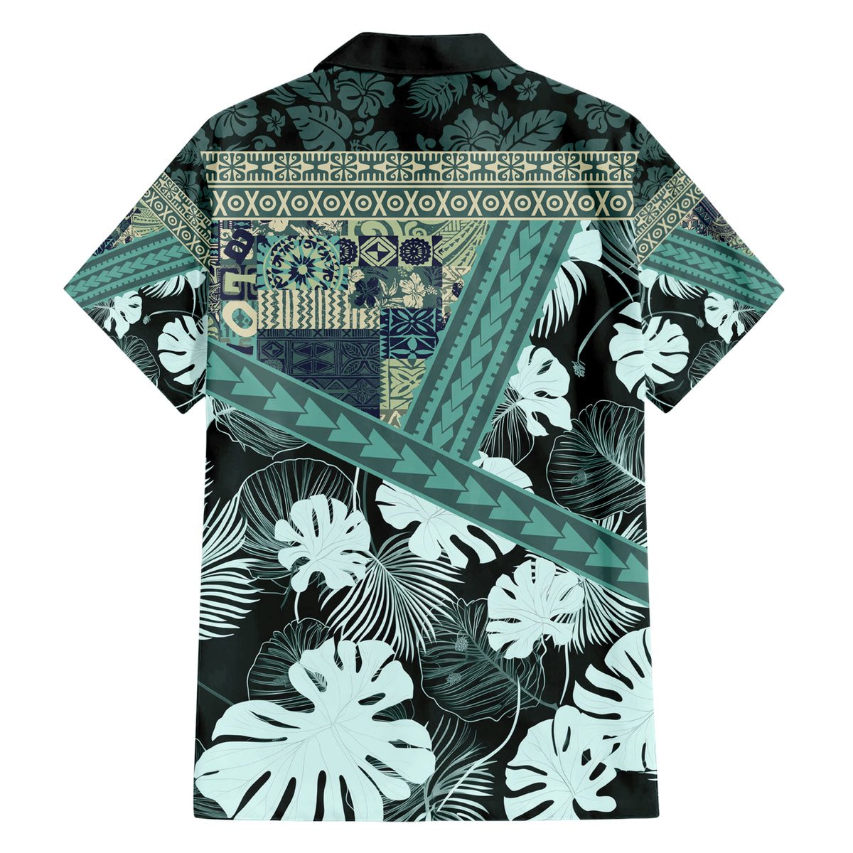 Hawaii Plant Kalo Hawaiian Shirt Hawaiian Tapa Pattern LT05 - Polynesian Pride