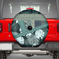 Hawaii Plant Kalo Spare Tire Cover Hawaiian Tapa Pattern LT05 - Polynesian Pride