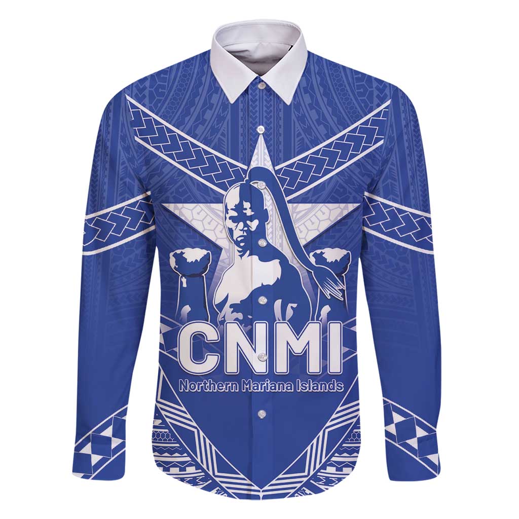 Northern Mariana Islands Family Matching Off Shoulder Short Dress and Hawaiian Shirt Chamorro Warrior Tribal Pattern