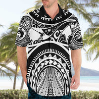 Polynesia Maui Tattoo Inspired Hawaiian Shirt Black Version LT05 - Polynesian Pride