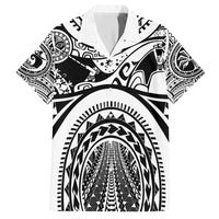 Polynesia Maui Tattoo Inspired Hawaiian Shirt White Version LT05 White - Polynesian Pride
