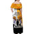 Australia And New Zealand ANZAC Day Off Shoulder Maxi Dress Lest We Forget LT05 - Polynesian Pride