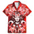 Hawaii Goddess Of Fire Madame Pele Family Matching Mermaid Dress and Hawaiian Shirt Polynesian Style LT05 Dad's Shirt - Short Sleeve Red - Polynesian Pride