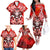 Hawaii Goddess Of Fire Madame Pele Family Matching Off Shoulder Long Sleeve Dress and Hawaiian Shirt Polynesian Style LT05 - Polynesian Pride