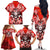 Hawaii Goddess Of Fire Madame Pele Family Matching Off Shoulder Long Sleeve Dress and Hawaiian Shirt Polynesian Style LT05 - Polynesian Pride