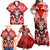 Hawaii Goddess Of Fire Madame Pele Family Matching Off Shoulder Maxi Dress and Hawaiian Shirt Polynesian Style LT05 - Polynesian Pride