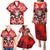 Hawaii Goddess Of Fire Madame Pele Family Matching Puletasi and Hawaiian Shirt Polynesian Style LT05 - Polynesian Pride