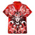 Hawaii Goddess Of Fire Madame Pele Family Matching Puletasi and Hawaiian Shirt Polynesian Style LT05 - Polynesian Pride