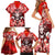 Hawaii Goddess Of Fire Madame Pele Family Matching Short Sleeve Bodycon Dress and Hawaiian Shirt Polynesian Style LT05 - Polynesian Pride