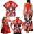 Hawaii Goddess Of Fire Madame Pele Family Matching Tank Maxi Dress and Hawaiian Shirt Polynesian Style LT05 - Polynesian Pride