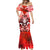 Hawaii Goddess Of Fire Madame Pele Mermaid Dress Polynesian Style LT05 - Polynesian Pride