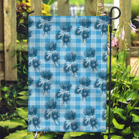 Blue Palaka Hawaii Garden Flag Hawaiian Lehua Blossoms LT05 Garden Flag Blue - Polynesian Pride