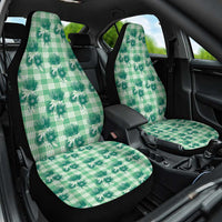 Green Palaka Hawaii Car Seat Cover Hawaiian Lehua Blossoms LT05 One Size Green - Polynesian Pride