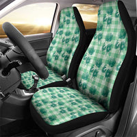 Green Palaka Hawaii Car Seat Cover Hawaiian Lehua Blossoms LT05 - Polynesian Pride