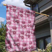 Pink Palaka Hawaii Garden Flag Hawaiian Lehua Blossoms LT05 - Polynesian Pride