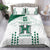 Custom Hawaii Football Bedding Set Rainbow Warriors Kakau Pattern LT05 - Polynesian Pride